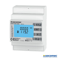COUNTIS M44 Ray Tipi Aktif Enerji Sayacı 3 Fazlı – Akım Trafolu Bağlantı, Modbus - 48C03144 - SOCOMEC