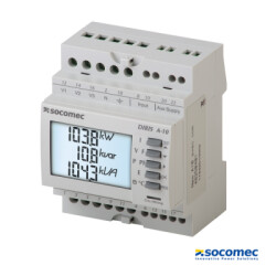 DIRIS A10 Ray Tipi Enerji Analizörü RS 485 haberleşmeli 48250401 - SOCOMEC