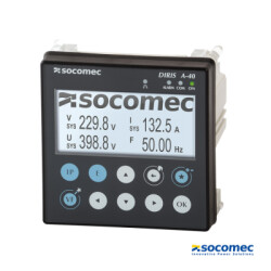 DIRIS-A40 ( yeni ürün ) RS485 Modbus - 3 giriş/ 2 çıkış- 48250500 - SOCOMEC