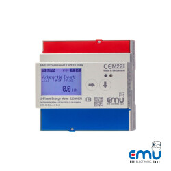 EMU Professional 3/100 Direkt 100A girişli enerji sayacı/analizör LORA - EMU