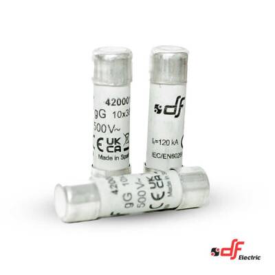 Silindirik Sigorta 10x38 gG 20A - 420020_K (10 adetlik kutu fiyatıdır) - 3