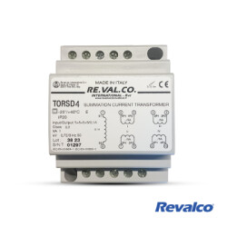 Toplayıcı Akım Adaptörü-5+5+5+5/0,1A Cl.0.2 1VA - REVALCO